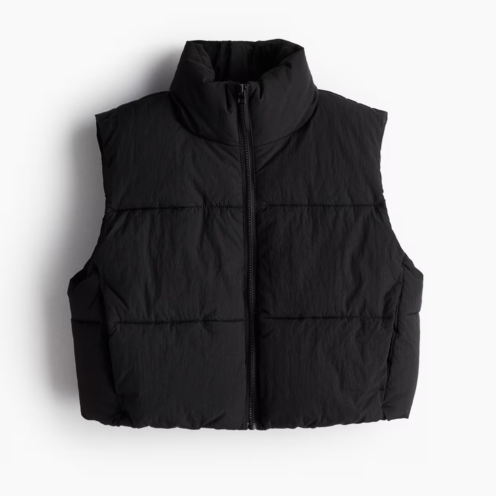Black Puffer Vest